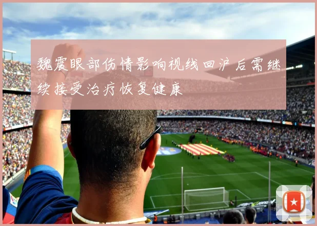 魏震眼部伤情影响视线回沪后需继续接受治疗恢复健康